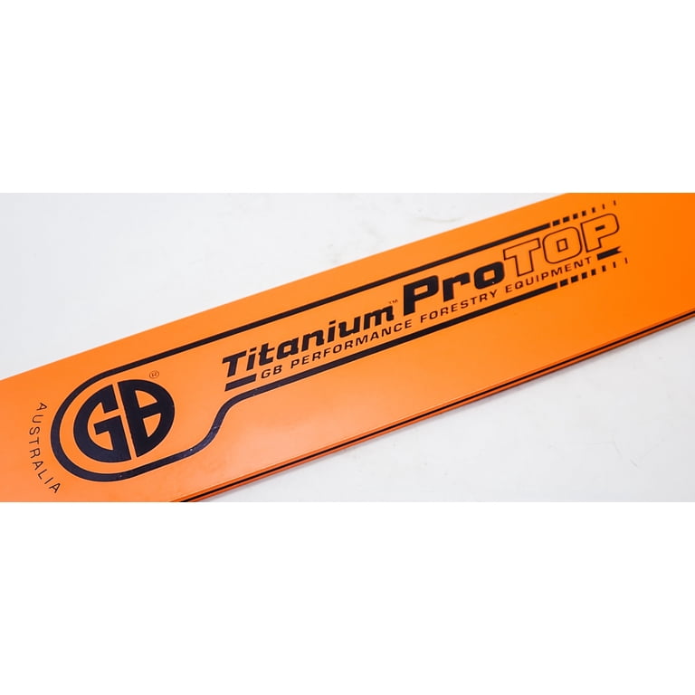 GB TITANIUM PROTOP CHAINSAW BAR FITS STIHL LARGE MOUNT 25