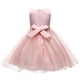 thumbnail image 3 of Vestido con lentejuelas flor falda larga lazo falda infantil malla regalo ropa niña vestido, 3 of 6