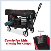 Radio Flyer Kid & Cargo Folding Sport Wagon for Kids, Ages 18+ Months, Red
