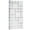 Square, variant on Window Film PVC Embossed In Geometric Ivy Or Square Design