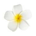 thumbnail image 3 of Lote de 25 horquillas de Frangipani para el pelo, accesorio para novia, de imitación, para mujer (7 cm, incluye pinza negra), 3 of 5