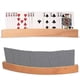 thumbnail image 4 of 2026 Card Holder Stand for Seniors Handsfree Curved Wood Organizer for Playing Cards Game Accessories, 4 of 5
