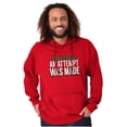thumbnail image 5 of Xmas Dear Santa An Attempt Was Made Unisex Plus Fleece Graphic Hoodie Brisco Brands 5X, 5 of 6