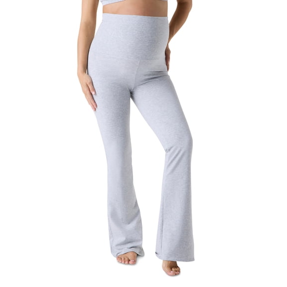 Ingrid & Isabel For Every Belly Women's Maternity Cotton Jersey Fold over Pant, Sizes S-XXXL