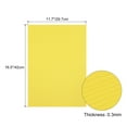 thumbnail image 2 of Uxcell Cardstock Paper 11.7" x 16.5", 92 lb/250gsm, Fresh Lemon 10 Pack, 2 of 4