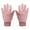 Pink, variant on Mightlink 1 Pair Unisex Gloves Plush Lining Knitting Ribbed Cuff Full Finger Suede Anti Skid Driving Riding Gloves for Outdoor