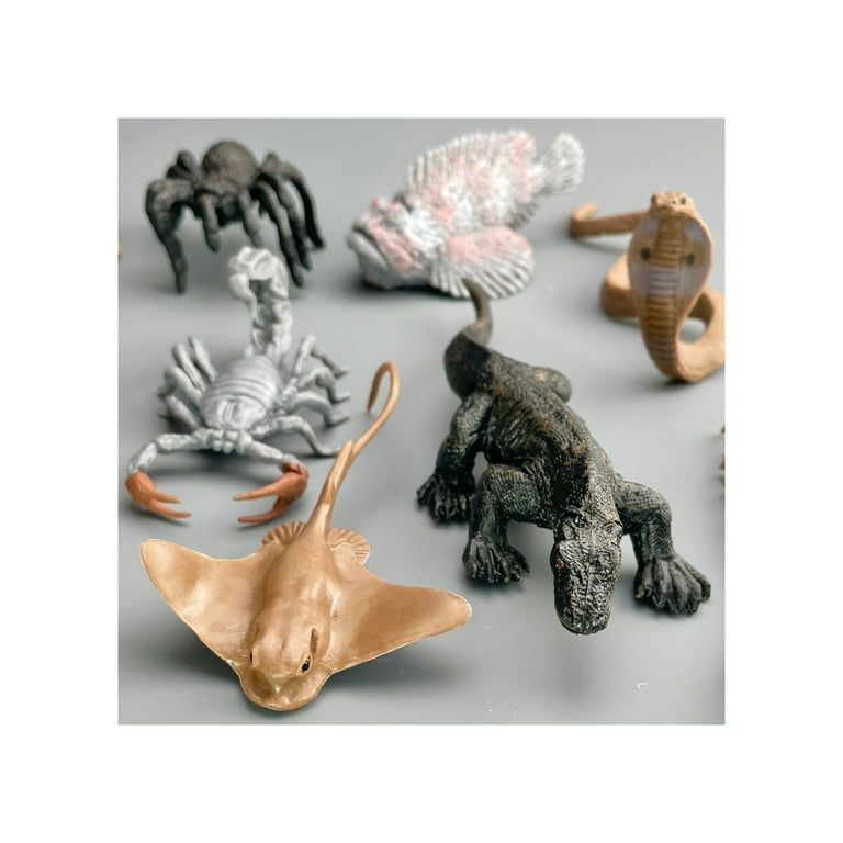 Safari Ltd. Venomous Creatures TOOB - 9 Figurines: Toad, Snake