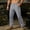 Gray, variant on Men's Tactical Cargo Pants Nylon Multi Zip Pockets Quick Dry Fast Drying Outdoor Hiking Lightweight Water Resistant Work Utility Trousers Traveling Pants