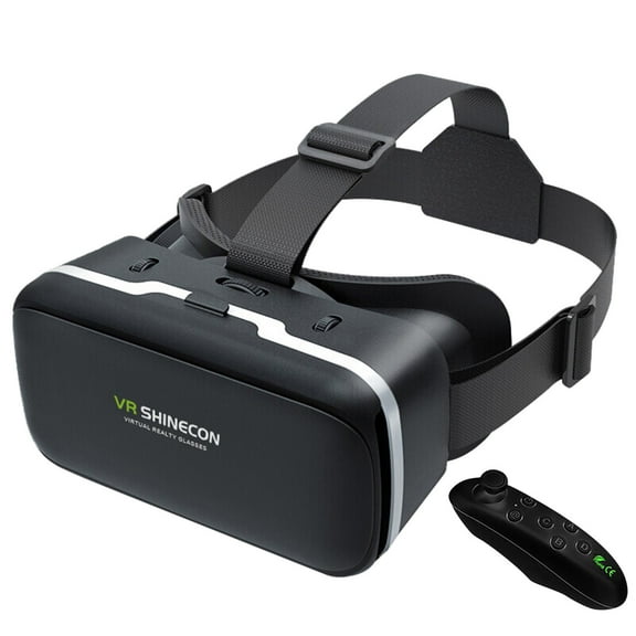 EGNMCR le Système de Lunettes de Jeu de Réalité Virtuelle pour Casques Vr Casques Vr pour et Téléphones Android Cadeaux pour Enfants et Adultes Vr Glasses