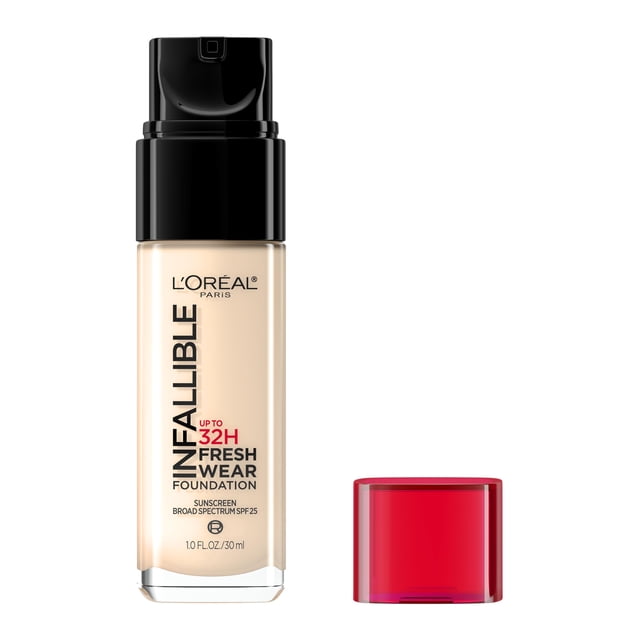 Base de maquillaje L'Oreal Paris Infallible hasta 32 horas, 30 ml, 390 rosas