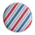 thumbnail image 2 of Repose-pieds gonflable - Rayure rouge marine, 2 of 2