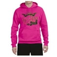 thumbnail image 2 of Classic This Little Light of Mine Inspirational/Christian Unisex Graphic Hoodie Sweatshirt, Fuschia, 3XL, 2 of 3