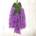 thumbnail image 2 of Paquete de 12 flores artificiales Bearachild Púrpura claro, 2 of 6