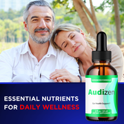 Audizen Ear Health Support Drops Natural Formula Healthy Hearing Supplement 30 Servings