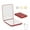 Wine Red, variant on Rechargeable Pocket Mirror, Double Sided 1X/3X Magnification Compact Vanity Mirror, 3 Color Lights, Dimmable, Small Portable Wallet Mirror, Lighted Travel Mirror for Women Gifts, Black