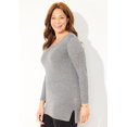 thumbnail image 3 of Catherines Women's Plus Size Cashmiracle V-Neck Sweater, 3 of 5