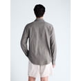 thumbnail image 3 of Free Assembly Men's Linen Blend Western Shirt, Sizes S-3XL, 3 of 6