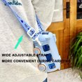 thumbnail image 6 of BiFandian Kids Water Bottle with Straw & Strap, Cute Water Cup with Bus Shaped Holder, Break Resistants Detachable Drinking Bottle for School, Sports Travel, Boys And Girls, 6 of 9