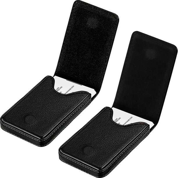 Leather business cheap card holder