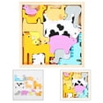 thumbnail image 4 of 2 Juegos Montessori puzzle Jigsaw Pre Learning Toy Regalos para Niños, 4 of 9