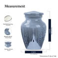 thumbnail image 2 of KARYLIZ Deer Keepsake Urns For Human Ashes - Ice Blue Cremation Urns For Women - Mini Human Urns for Adult Ashes Men - Decorative Funeral - Keep Sake Urn for Human Ashes - Human Urn for Male 3 Inch, 2 of 2