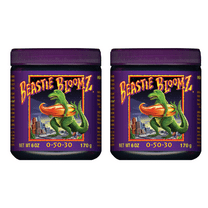 FoxFarm Beastie Bloomz 6 oz Blossom Builder Plant Nutrients Fertilizer (2 Pack)