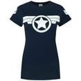 thumbnail image 1 of Captain America: Super Soldier Womens Logo T-Shirt, 1 of 3