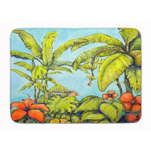 Carolines Treasures MW1268RUG Banana Cabana Machine Washable Memory Foam Mat