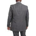 thumbnail image 5 of Steven Land Classic Fit Gray Stepweave Two Button Wool Suit, 5 of 5
