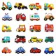 thumbnail image 1 of Charm FUNSEE 20 piezas de adornos para zapatos con vehículos para niños, 1 of 5