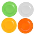 thumbnail image 4 of IBASETOY Plates for Dining Safe and Healthy with Assorted Colors and Imitation Porcelain Look 4 Pieces, 4 of 8