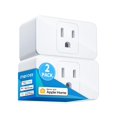 thumbnail image 1 of meross Prise Intelligente, Prise 15A et Wi‐Fi Fiable Compatible avec Alexa, Google Home, Apple HomeKit et SmartThings, Commande Vocale et à Distance, Minuterie F, 1 of 9