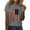 Gray, variant on Brnmxoke July 4th Womens Patriotic Shirt,Teen Girls 4th of July Short Sleeve T-Shirt Trendy USA Print Loose Shirt Stars and Stripes Tees