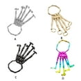thumbnail image 3 of Youkk Bracelet Réglable en Acier Inoxydable pour les Femmes à la Mode Style Punk et d'Autres Dorés, 3 of 6