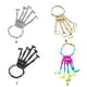 thumbnail image 4 of Anillo ajustable de acero inoxidable Sonducket para mujer estilo punk dorado, 4 of 6