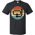 thumbnail image 3 of Inktastic Scuba Diver Retro Sunset Diving T-Shirt, 3 of 5
