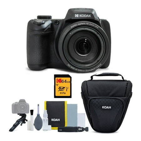 UPC: 0196271214809 | Kodak PIXPRO AZ528 16MP Astro Zoom Digital Camera with 52x Optical Zoom (Black) with Case Bundle