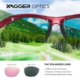 thumbnail image 4 of Gafas Deportivas Polarizadas Xagger para Niños y Jóvenes para Béisbol, 4 of 6