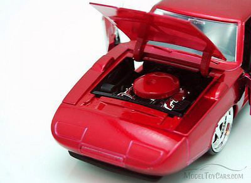 1969 Dodge Charger Daytona, Burgundy - Jada Toys Fast & Furious