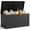 Black, variant on HOUSNIFLEX 100 Gallon Lockable Resin Deck Box,Waterproof UV Resistant Outdoor Storage Bin with Lid for Patio,Garden & Pool Accessories,Black