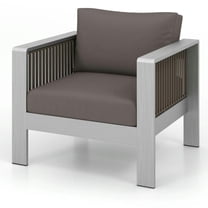 Barara King Patio Relaxation Sets,Patio Furniture Aluminum Armchair with Thick Back and Seat Cushion