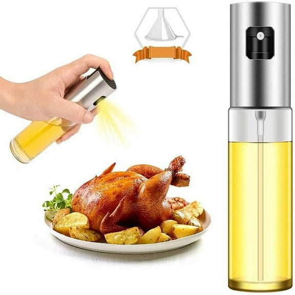 Oil Sprayer for Cooking, Olive Oil Sprayer Mister, Olive Oil Spray Bottle, Olive Oil Spray for Salad, BBQ, Kitchen Baking, RoastingOne Pieces