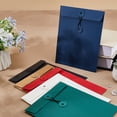 6Pcs 6 Colors Paper Envelope File Folder Rectangle Mixed Color ...