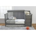 Sorelle Princeton Elite 4 in 1 Crib and Changer, Grey