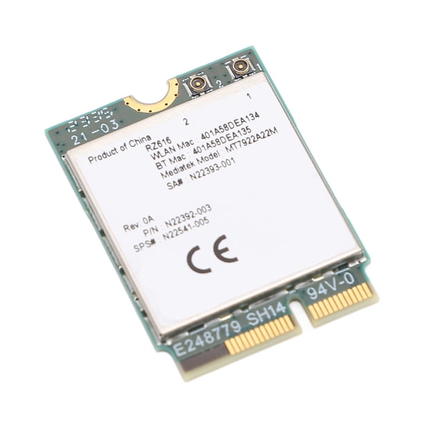 M.2 WiFi6E Wireless Card, 5.2 M.2 WiFi6E Wireless Card Adapter Smoother Video Streaming Tri Band for Linux