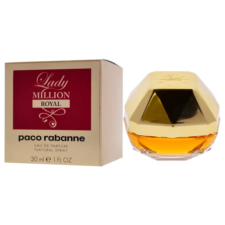Paco Rabanne Lady Million Royal, 1 oz EDP Spray, Amber Woody