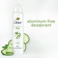 thumbnail image 5 of Dove Deodorant Spray for Women Cucumber & Green Tea Aluminum Free, 4 oz, 5 of 9