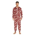 thumbnail image 6 of joogoo Polar Bear Christmas Unisex Adults Onesies Pajamas Jumpsuits L, 6 of 7