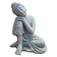 thumbnail image 2 of Sitting Buddha Statue Small Home Office Tabletop Small,Sleeping Buddha, 2 of 7