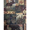 thumbnail image 3 of Innovative Textile Solutions 1-Piece Lodge Print Loveseat Furniture Cover Slipcover, 3 of 7